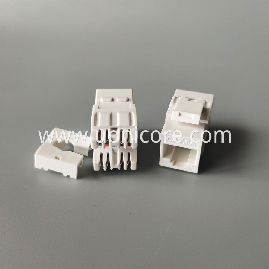 unshielded 10G CAT6A keystone jack